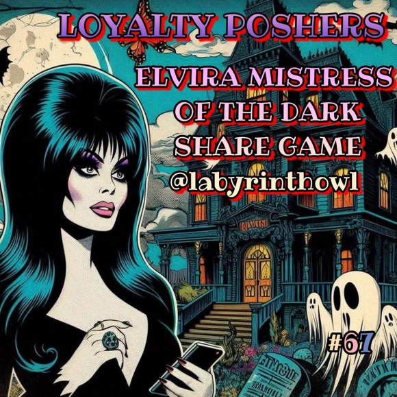 Elvira is at the Groovyboo disco with Boogeyman and his disco balls. 🪩😂Picks⬆️ - Picture 1 of 14